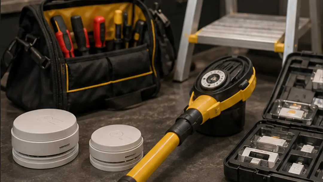 Tools for smoke alarm installation