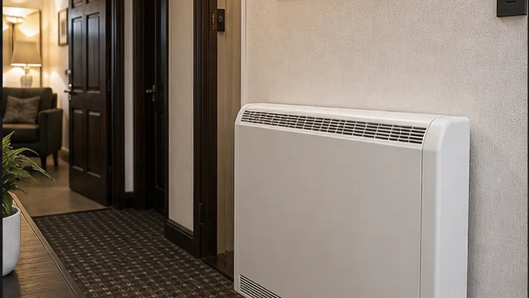 Finished storage heater repairs electrical work